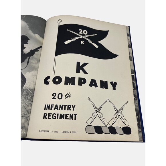 1952 / 1953 6th Infantry Division K Company Yearbook Fort Ord California Vintage - Picture 6 of 12